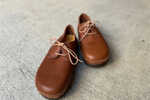 【ant-riche YR0200 ブラウン】WOMENS AKAUSHI レザー紐靴シューズ【在庫一掃セール品】